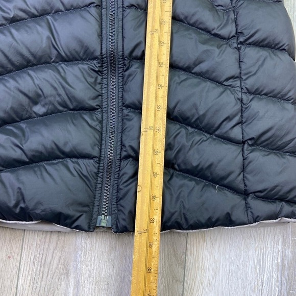 The North Face Hyvent Puffer Jacket Womens XS Black Down Blend Full Zip Quilted - Picture 7 of 16
